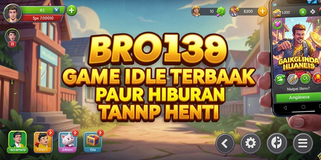 Tangkapan layar gameplay BRO138 menunjukkan mekanika Idle yang menarik.