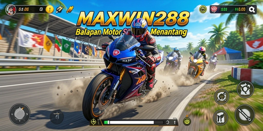 Tampilan gameplay seru di MAXWIN288 dengan grafis menawan.