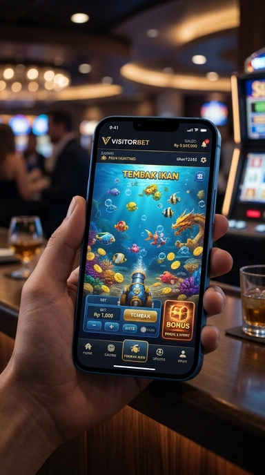 Fitur unggulan di aplikasi visitorbet yang menarik.